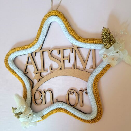 Décoration murale ATSEM Cadeau Élégant – Image 2